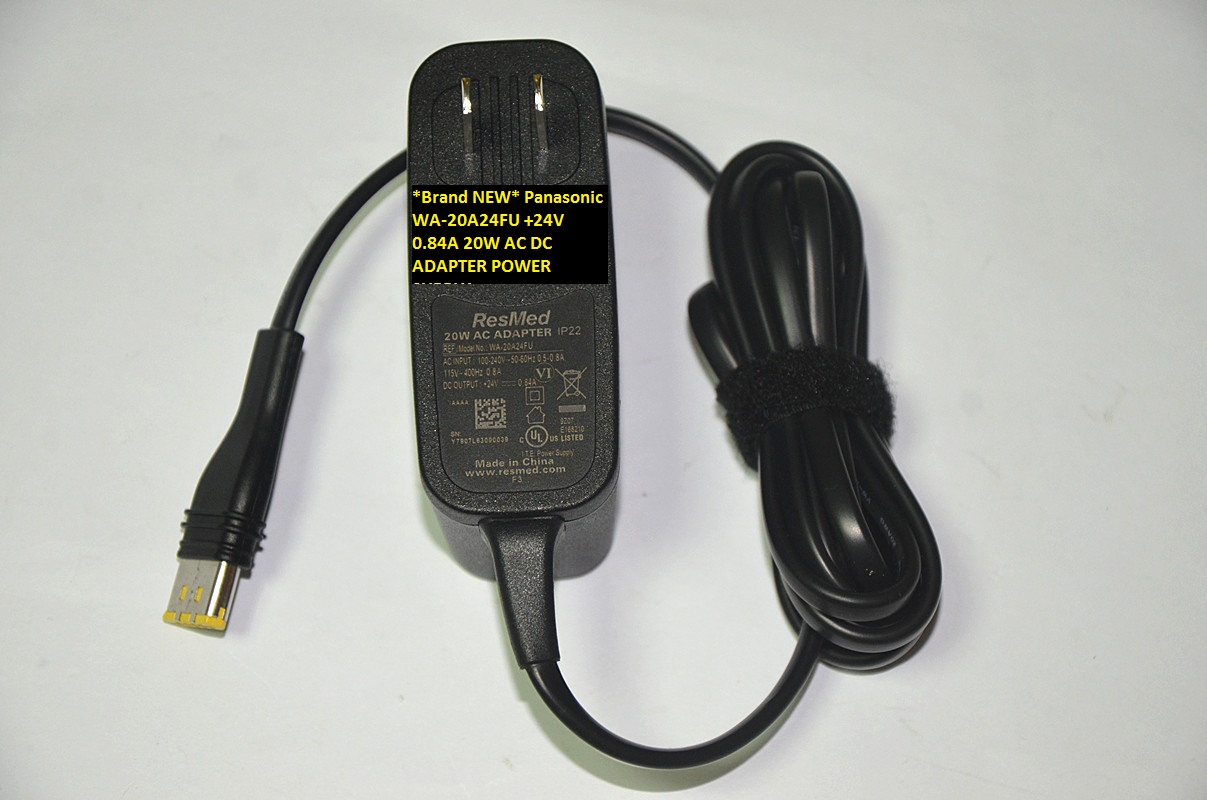*Brand NEW* Panasonic 20W WA-20A24FU +24V 0.84A AC DC ADAPTER POWER SUPPLY